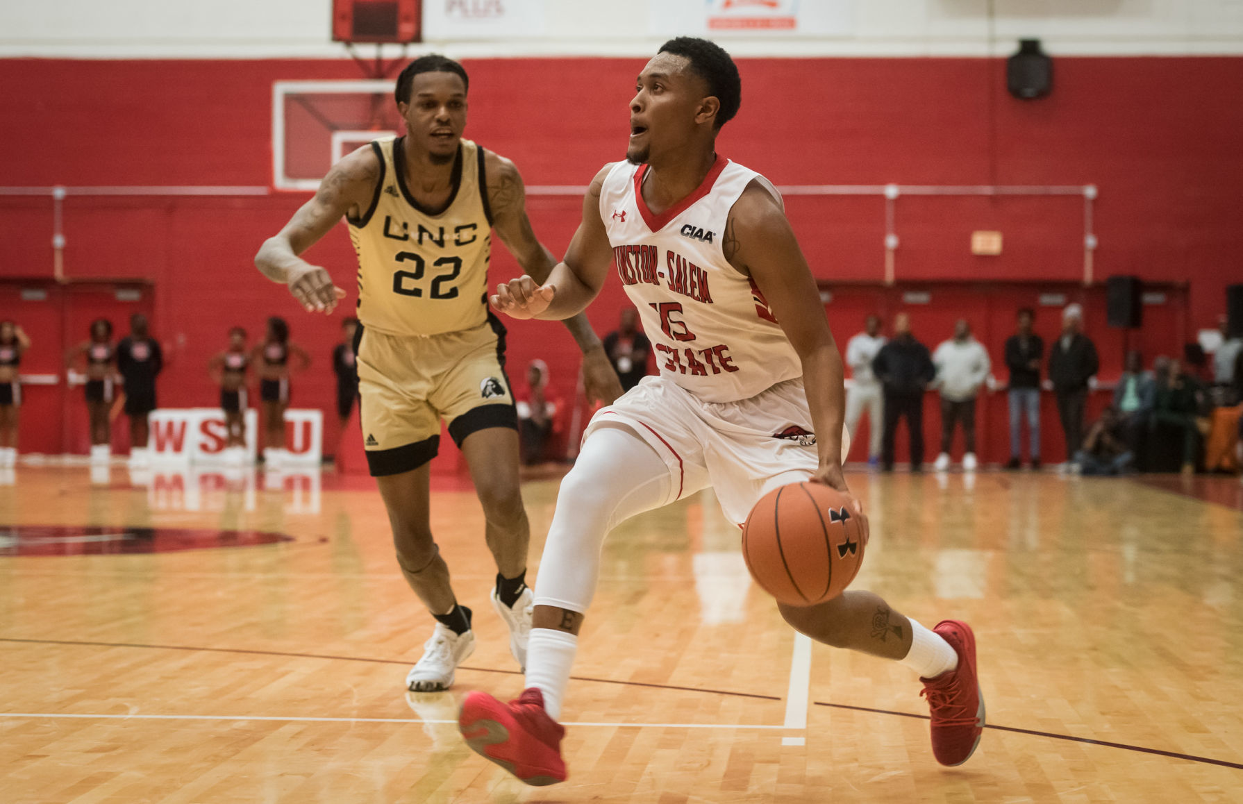 WSSU UNC Pembroke Mens Basketball